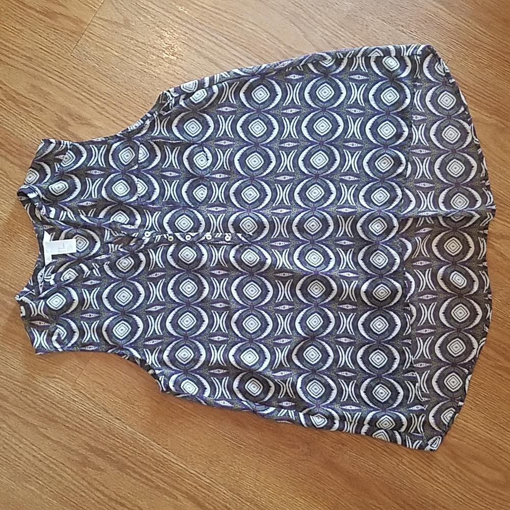 H&M geometric top